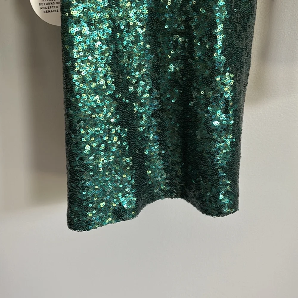 STAUD sequin minidress xs NWT - Picture 7 of 8
